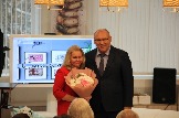 Депутат Новгородской областной Думы Юрий Саламонов с искренними пожеланиями.